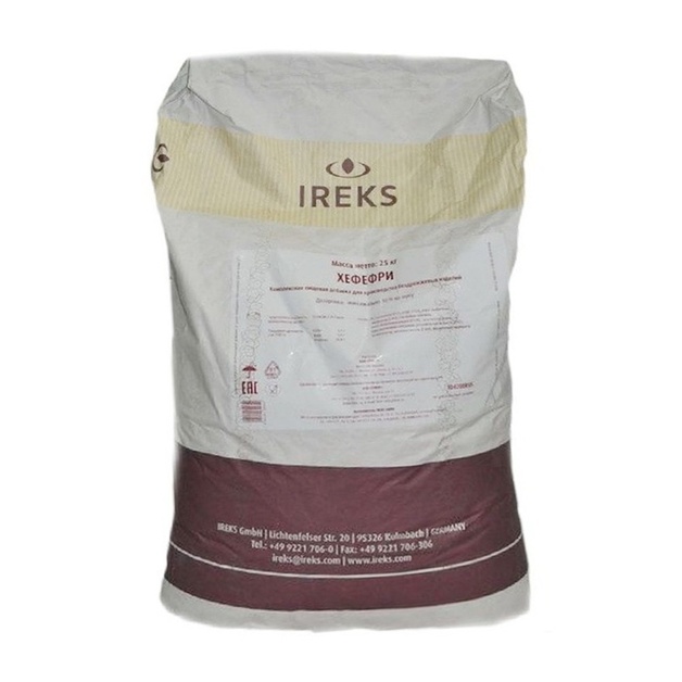 Добавка Пищевая для Бездрожжевых Изделий Хефефри Ирекс 25кг