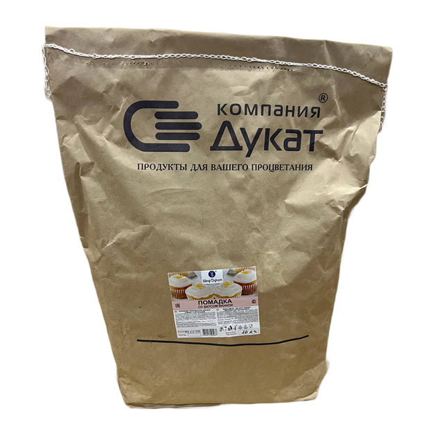 Помадка Шеф Дукат Сухая со Вкусом Ванили 10кг