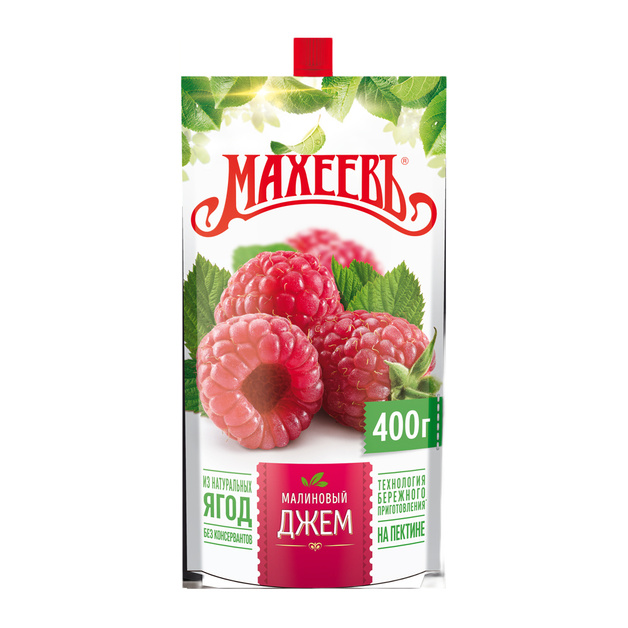 Джем Махеевъ Малиновый 400г дой-пак