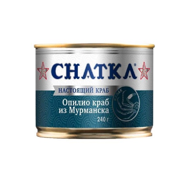 Мясо Краба Снатка Стригун Опилио Кулак 240г ж/б