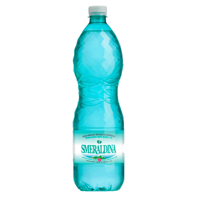 Вода минеральная природная негазированная «Smeraldina» пэт - 1 л