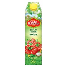 Сок «Сады Придонья» томатный с солью - 1 л