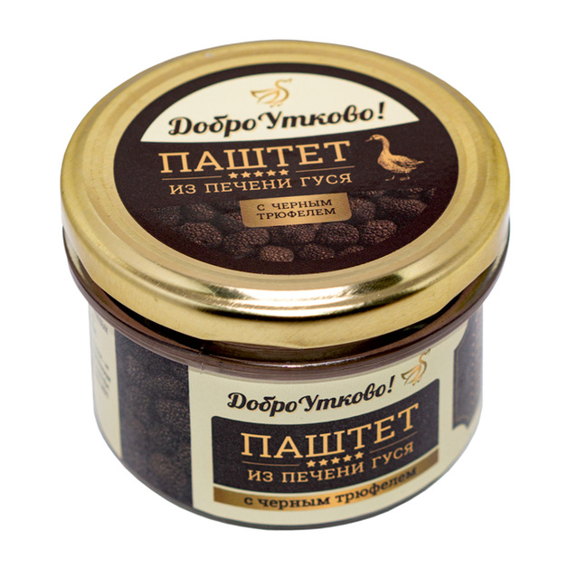 Паштет Добро Утково из Печени Гуся с Черным Трюфелем 150г