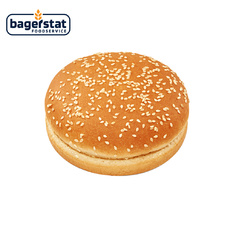 Булочка для гамбургера с кунжутом 125 мм «Bagerstat Foodservice» - 82 г
