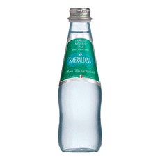 Вода минеральная природная негазированная «Smeraldina» - 0,25 л