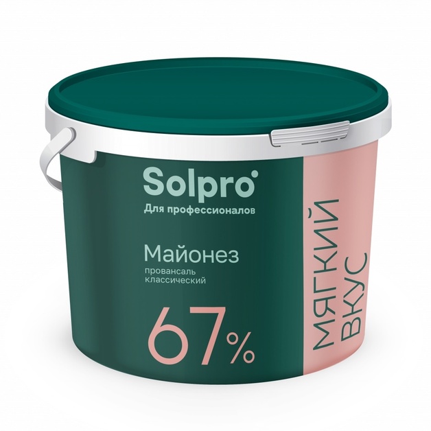 Майонез Провансаль Мягкий Вкус 67% «Solpro» - 9,6 кг