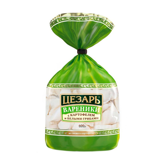 Вареники Цезарь с Картофелем и Белыми Грибами 600г