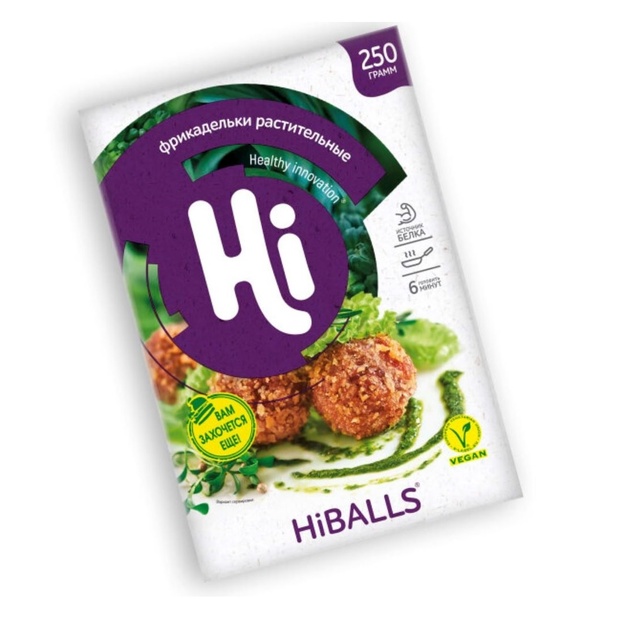 Фрикадельки Растительные Vegan Hiballs 250г