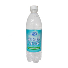 Вода питьевая природная газированная «Аква Спейс» - 0,5 л