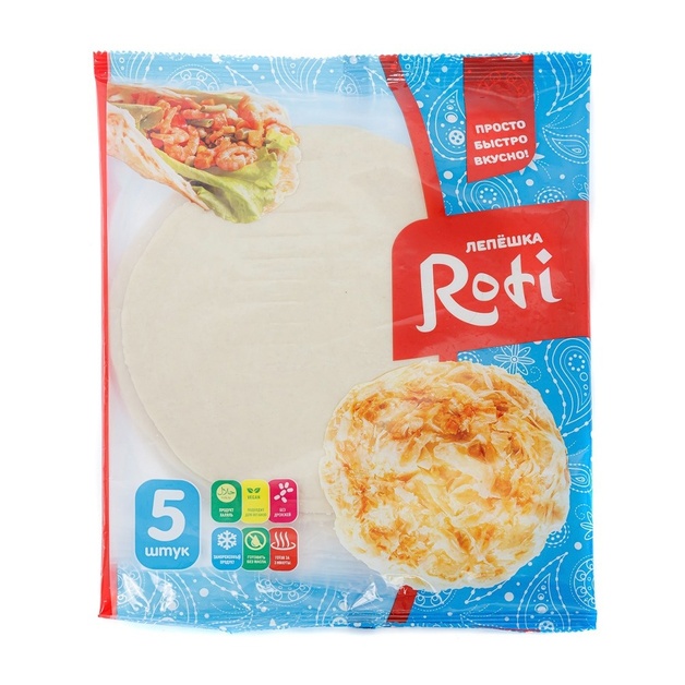 Лепешка Roti 450г