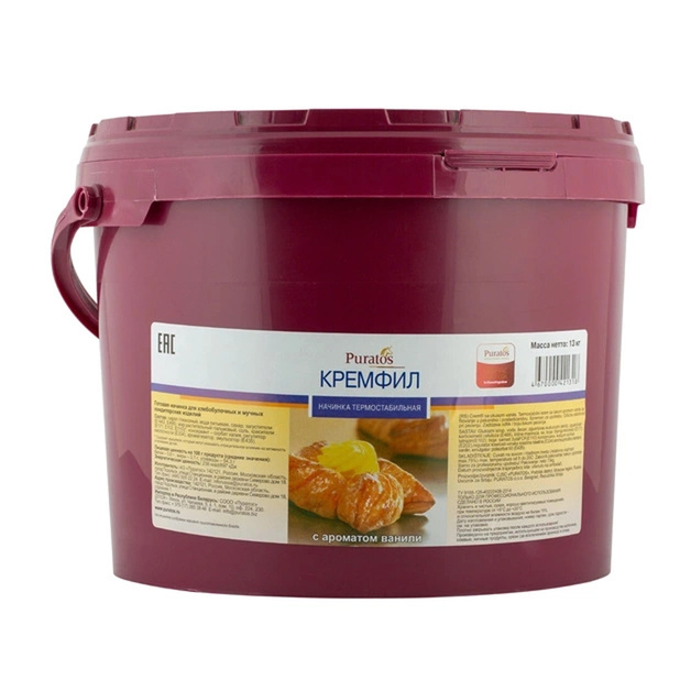 Начинка Кремфил Сливочная Пуратос 13кг