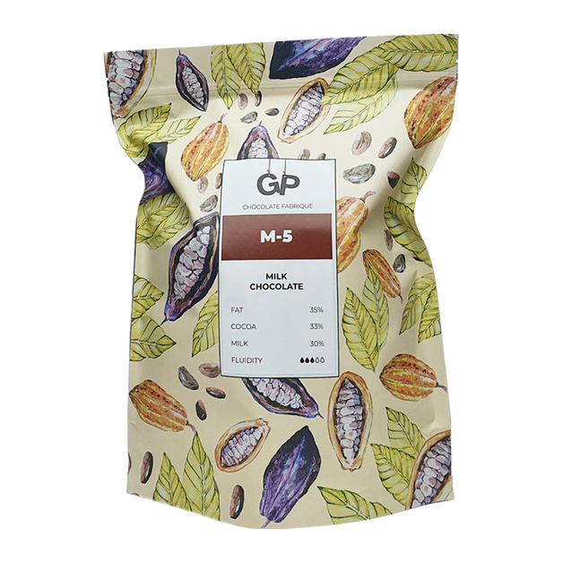 Шоколад GP Молочный 33% 500г