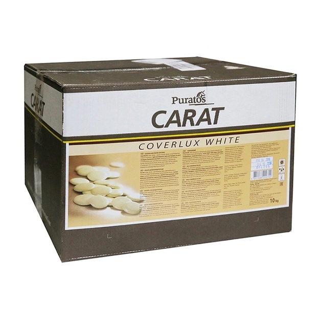 Глазурь Карат Каверлюкс Вайт Пуратос 15кг