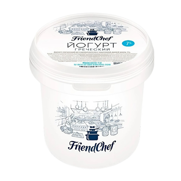 Йогурт Греческий FriendChef 7% 1кг
