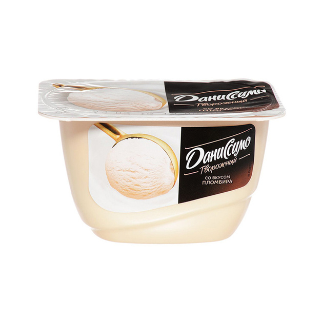 Продукт творожный Даниссимо Пломбир 5,4% «Данон» - 130 г