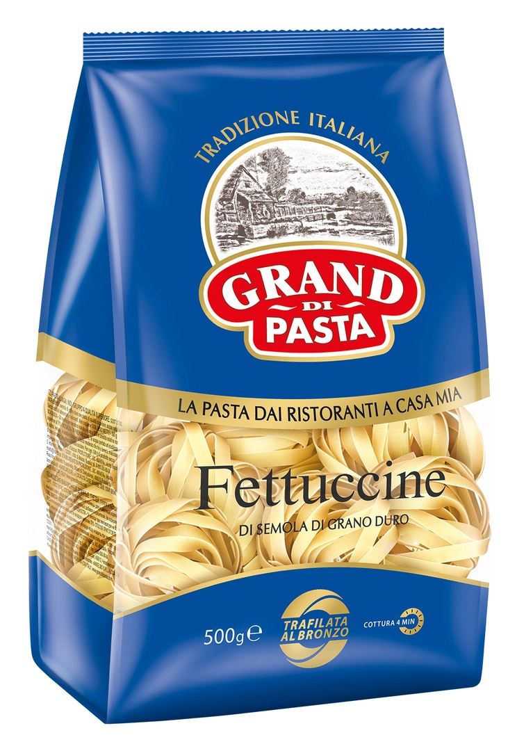 Купить Макаронные изделия «Grand di Pasta» Fettuccine (гнёзда) - 500 г с  доставкой в Москве