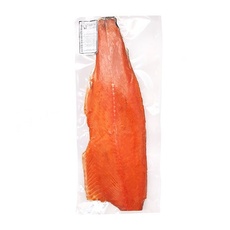Филе лосося подкопчённое замороженное на коже ~ 1,5 кг