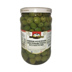 Оливки Ночеллара Bella Contadina без Косточки 1,7л Сух. Вес 800г