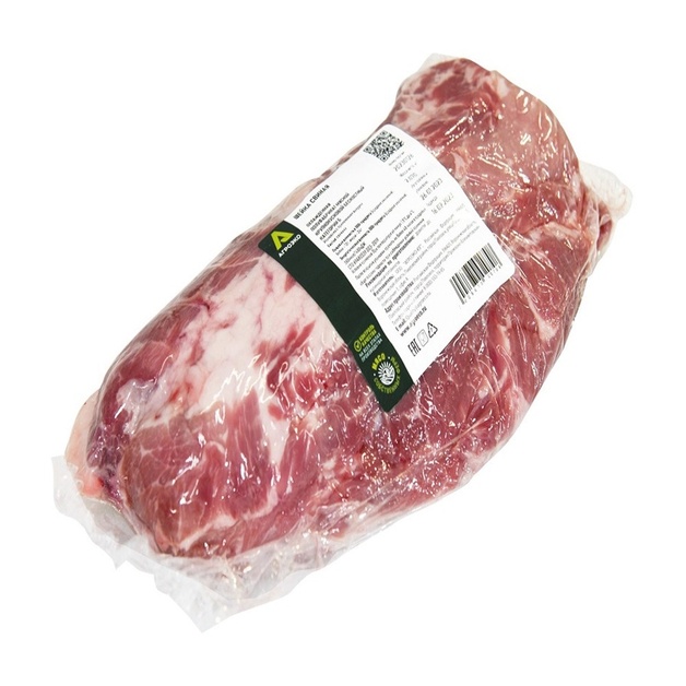 Шейка Свиная Агроэко без Кости без Шкуры Замороженная 2,7кг