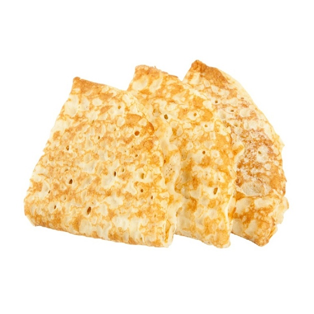 Блины Мираторг Домашние 18см Замороженные 5кг 105шт