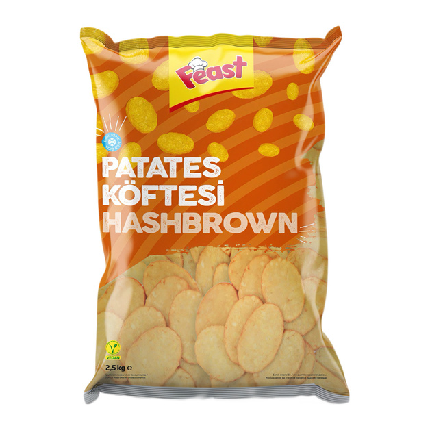 Хашбраун Feast Овальный Замороженный 2,5кг