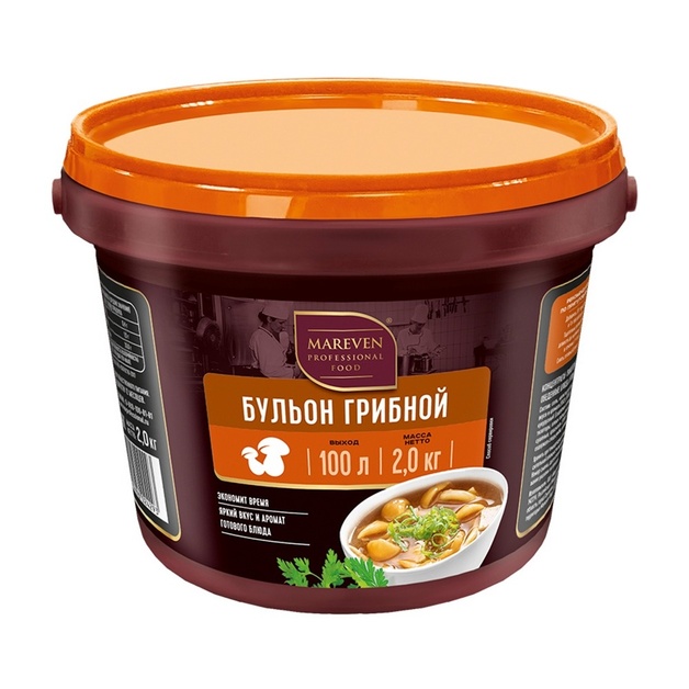 Бульон Mareven Professional Food Грибной 2кг