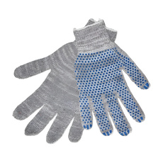 Перчатки Хлопок с ПВХ 5 Нитей 10 Пар