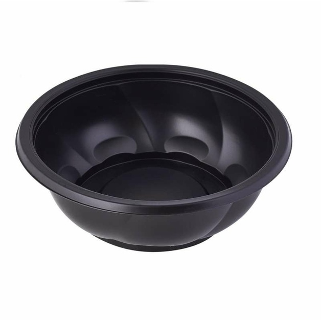 Тарелка Черная Пр-ск-192х40 180шт 650мл