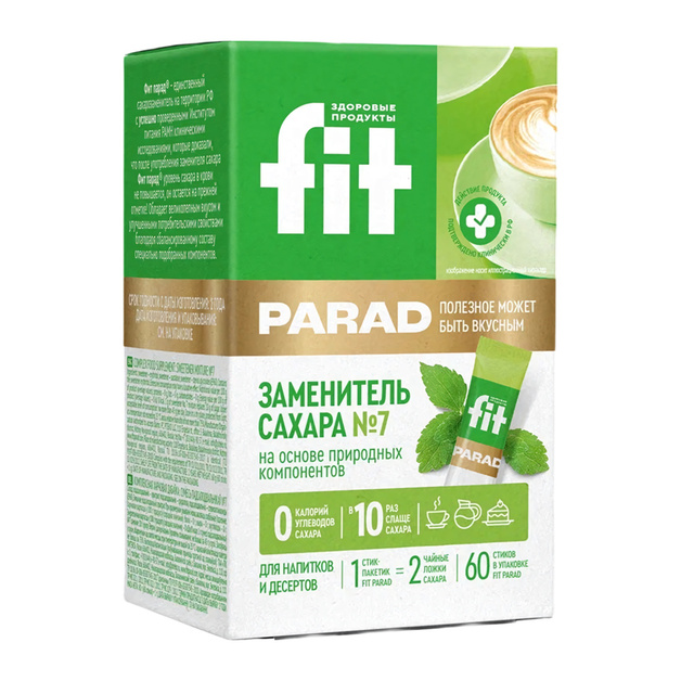 Заменитель Сахара Fit Parad №7 Стик 60г