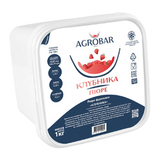 Пюре Agrobar Клубника Замороженное 1кг