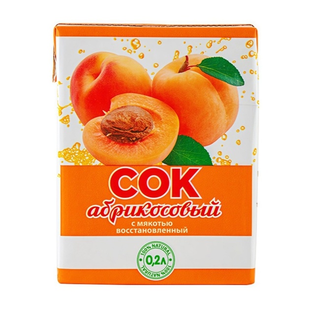 Сок Широкий Карамыш Абрикосовый 0,2л