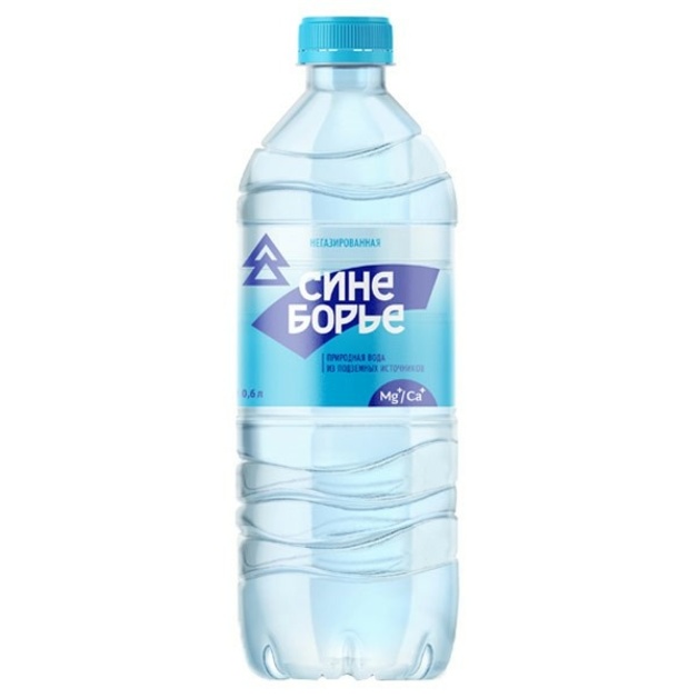 Вода газированная «СинеБорье» - 0,6 л