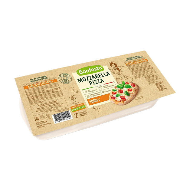 Сыр Bonfesto Моцарелла Пицца 40% 1кг