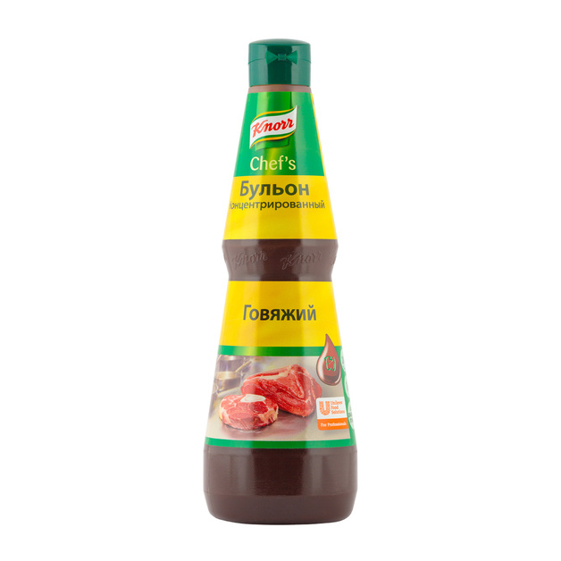 Бульон концентрированный говяжий «Knorr» - 1 л
