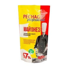 Майонез Pechagin Professional 67% 420мл/395г дой-пак