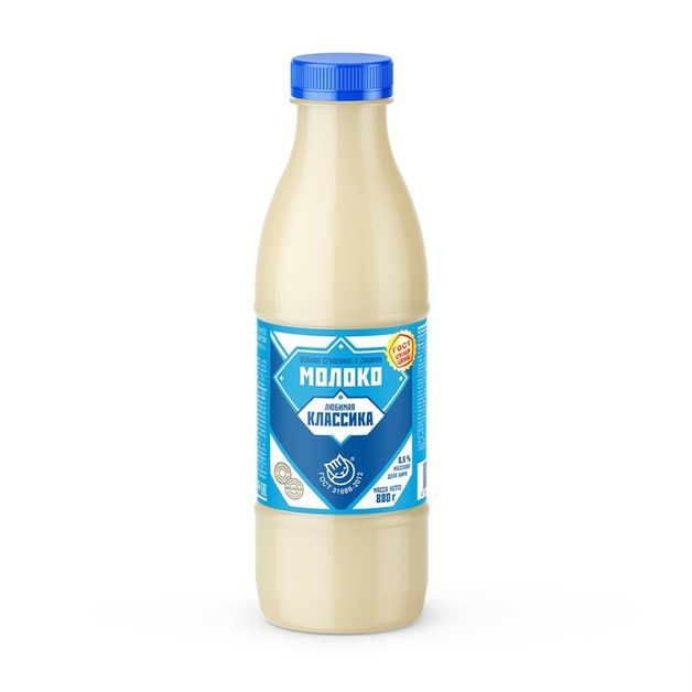 Молоко Сгущенное Любимая Классика 8,5% 880г пэт