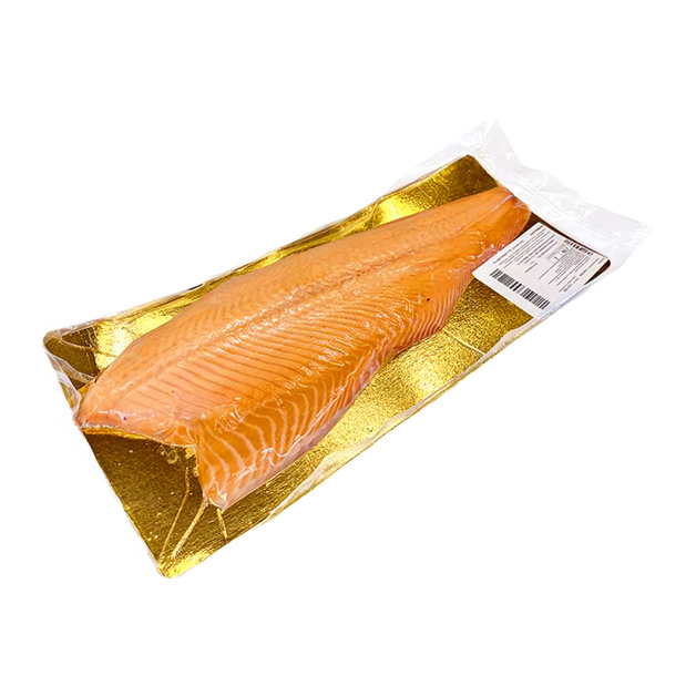 Филе Лосося без Кожи Свежемороженое Трим Е Мурманск 2,5+кг в/у