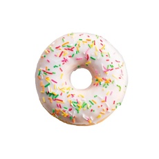 Донат Глазированный со Вкусом Ванили 58г