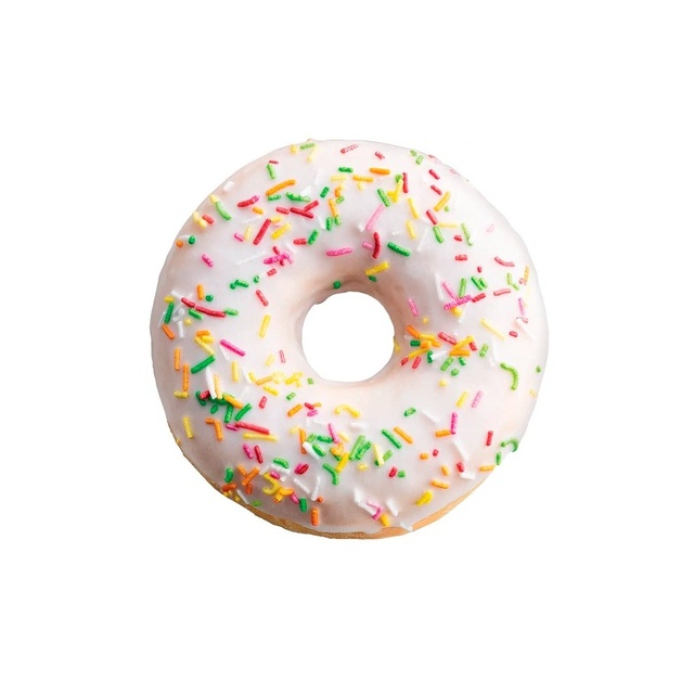 Донат Глазированный со Вкусом Ванили 58г