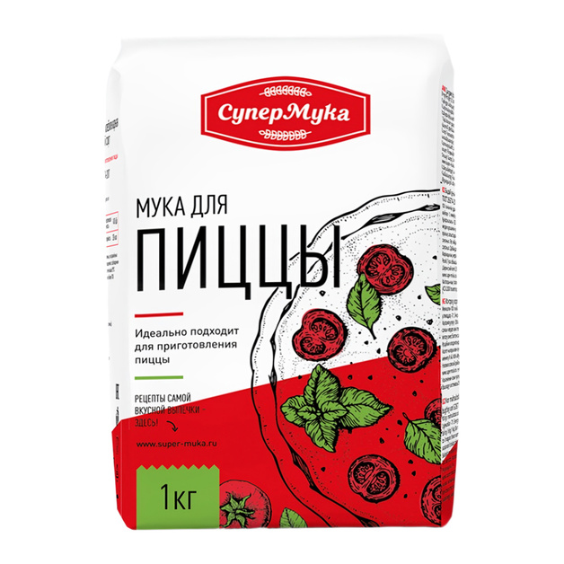 Мука Пшеничная СуперМука для Пиццы 1кг