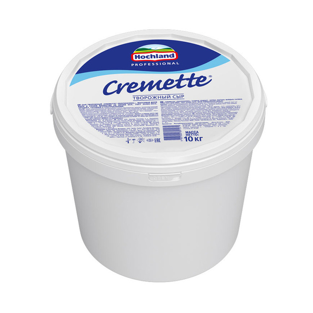 Сыр Творожный Hochland Professional Cremette 65% 10кг