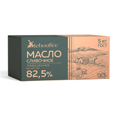 Масло Сливочное Lebouffee Традиционное Гофрокороб 82,5% 5кг