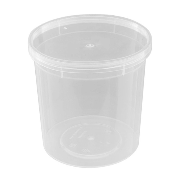 Супница с Крышкой Прозрачная ПП D 112мм 500мл 198шт/уп