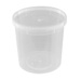 Супница с Крышкой Прозрачная ПП D 112мм 500мл 198шт/уп