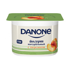 Йогурт «Данон» персик -110 г