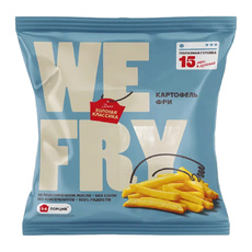 Картофель Фри We Fry Предобжаренный Замороженный 9мм 700г