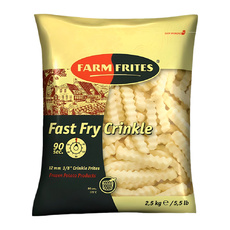 Картофель Фри Farm Frites Волнистый 12мм 2,5кг