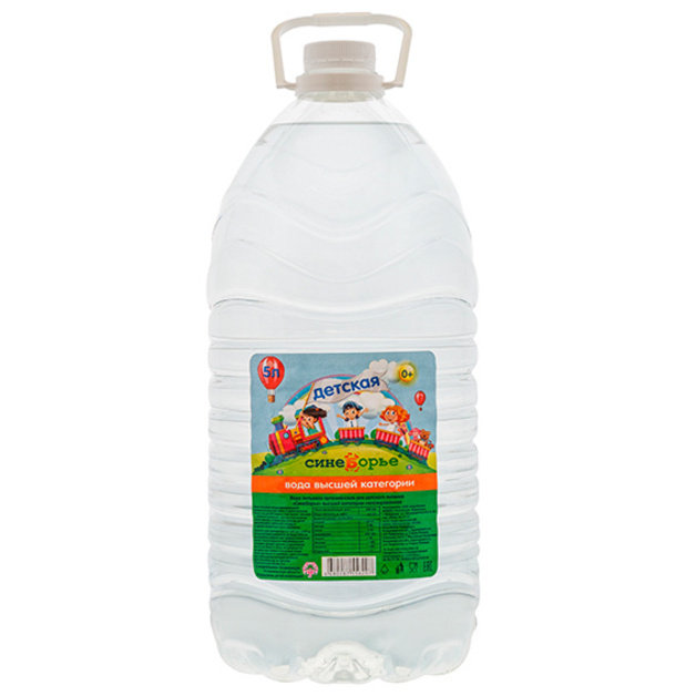 Вода детская негазированная «СинеБорье» - 5 л