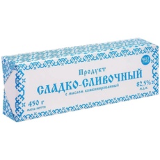 Продукт сладко-сливочный комбинированный с маслом «КУПАВУШКА» 82,5% - 450г