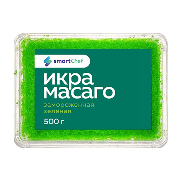Икра Масаго Smart Chef Зеленая Замороженная 500г